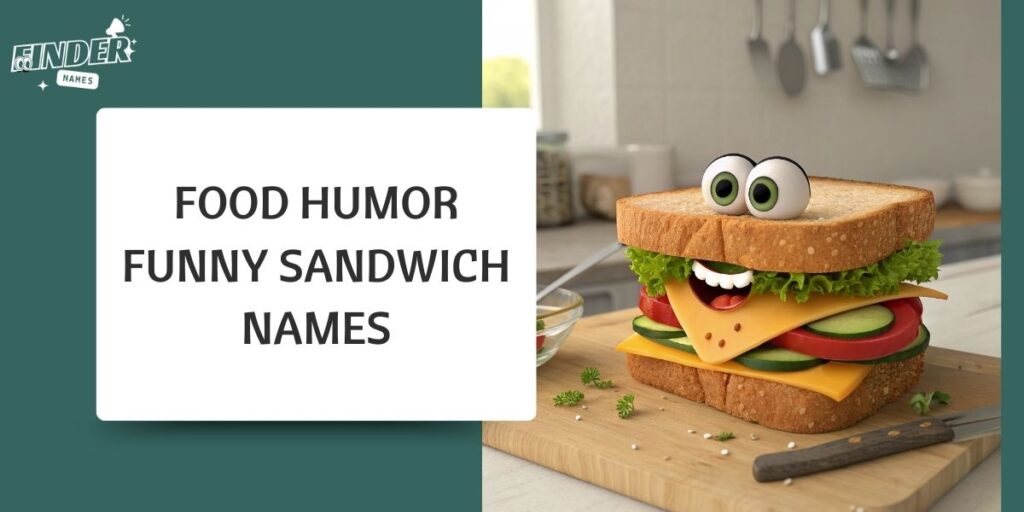 Food Humor Funny Sandwich Names