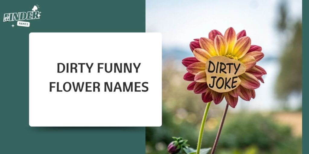 Dirty Funny Flower Names