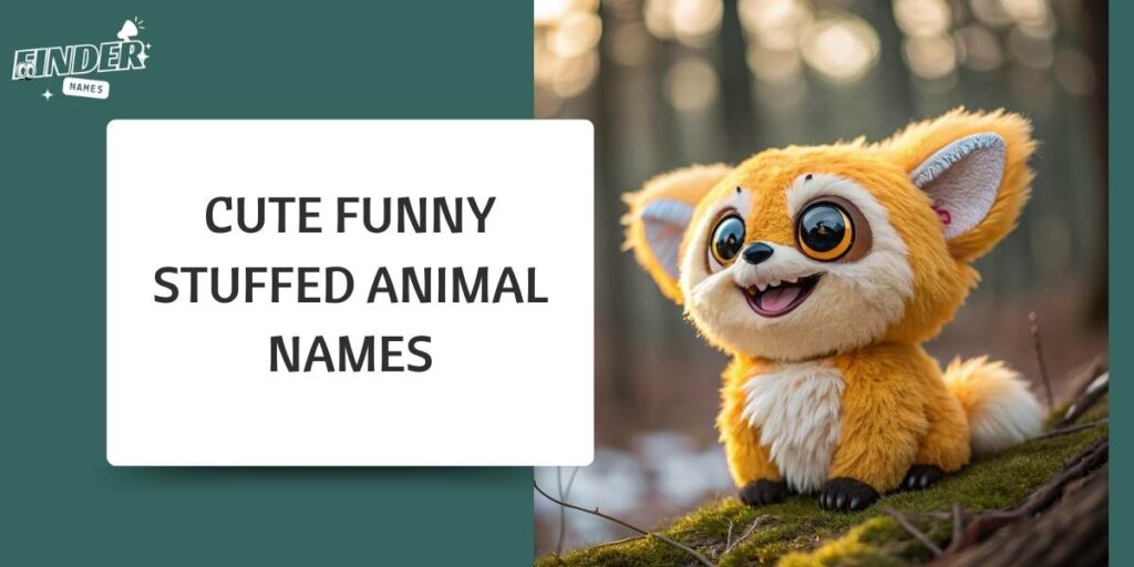 Cute Funny Stuffed Animal Names