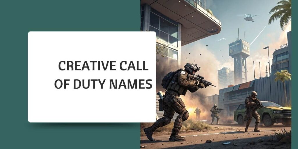 Creative Call of Duty Names