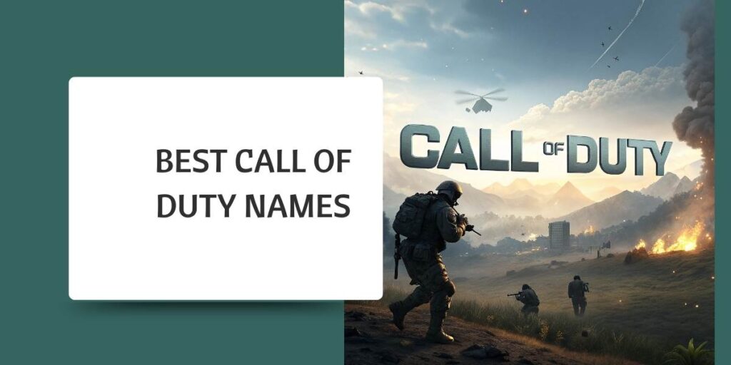 Best Call of Duty Names