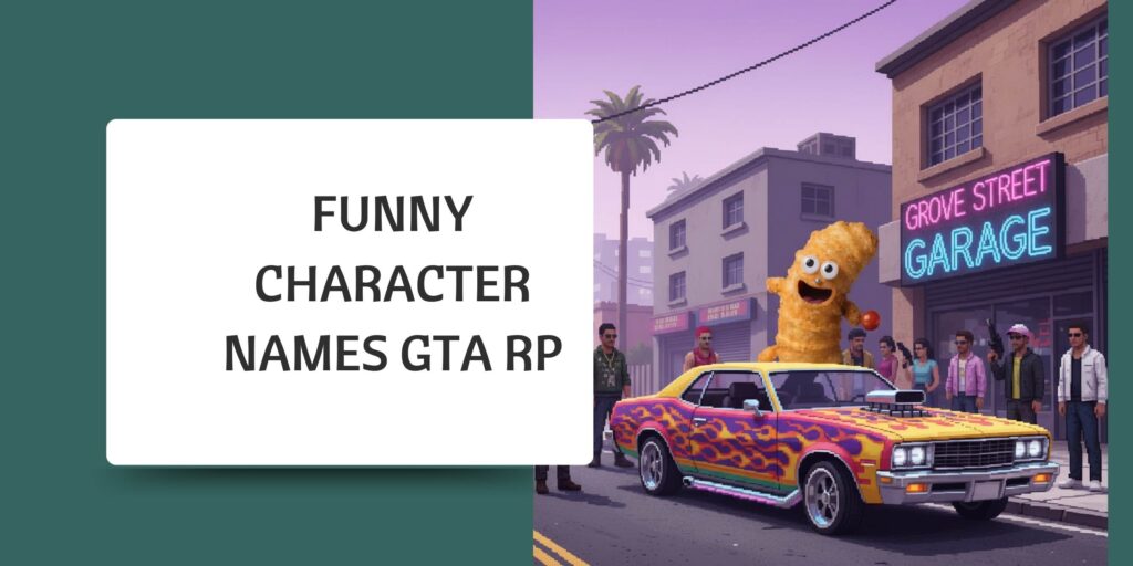 Funny Character Names GTA RP