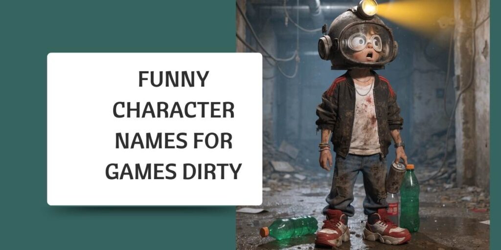 Funny Character for Games Dirty