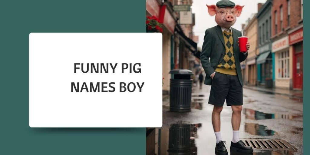 Funny Pig Names Boy
