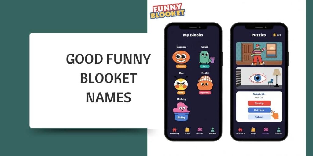 Good Funny Blooket Names