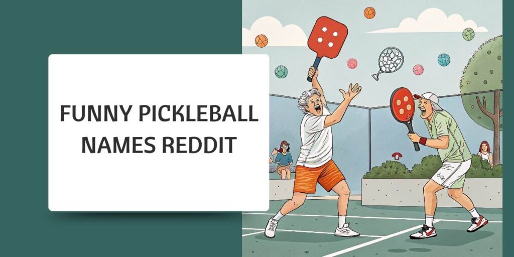Funny Pickleball Names Reddit
