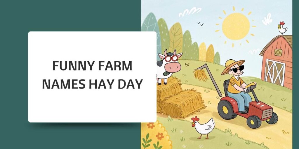 Funny Farm Names Hay Day