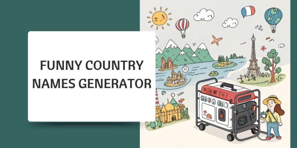 Funny Country Names Generator