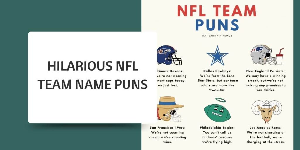 Hilarious NFL Team Name Puns
