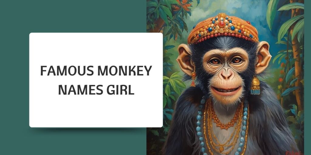 Famous Monkey Names Girl