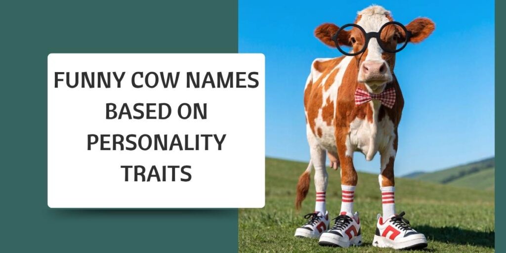 Funny Cow Names Based on Personality Traits