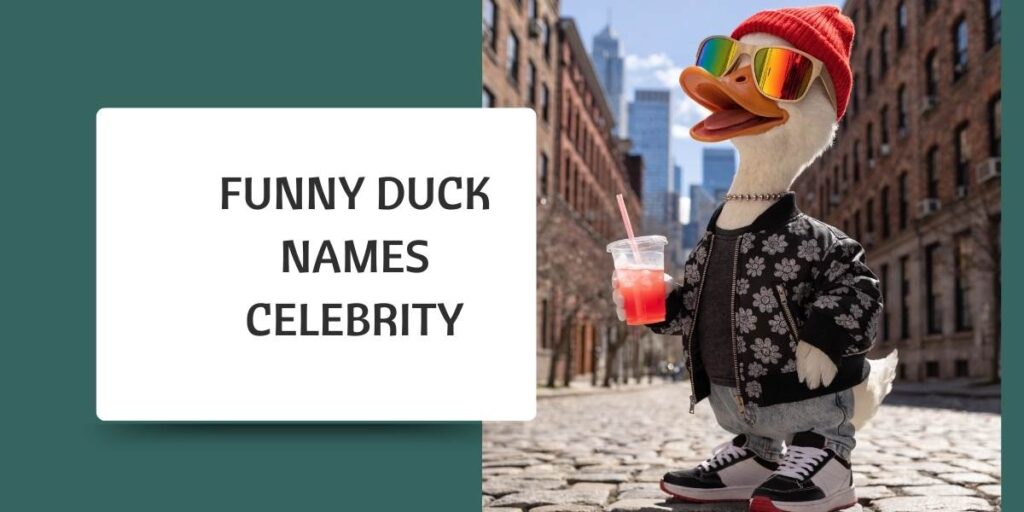 Funny Duck Names Celebrity