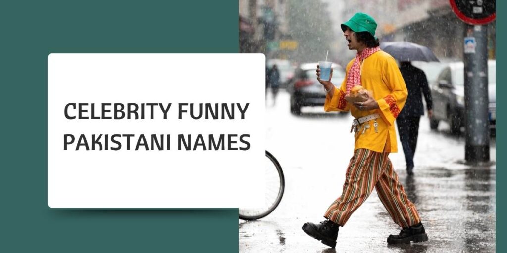 Celebrity Funny Pakistani Names