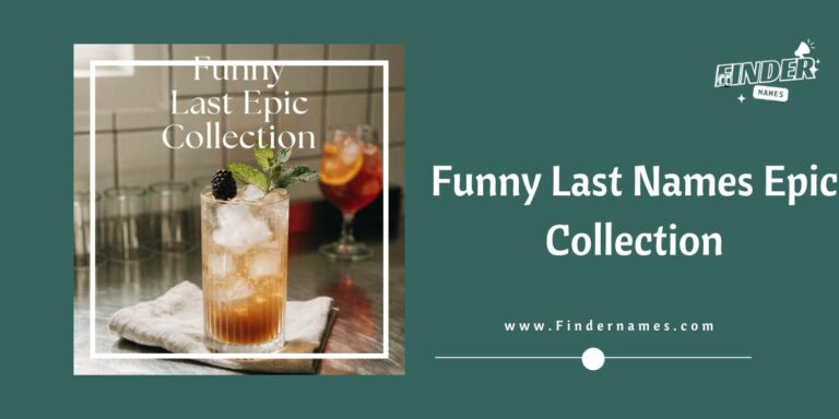 Funny Last Names Epic Collection