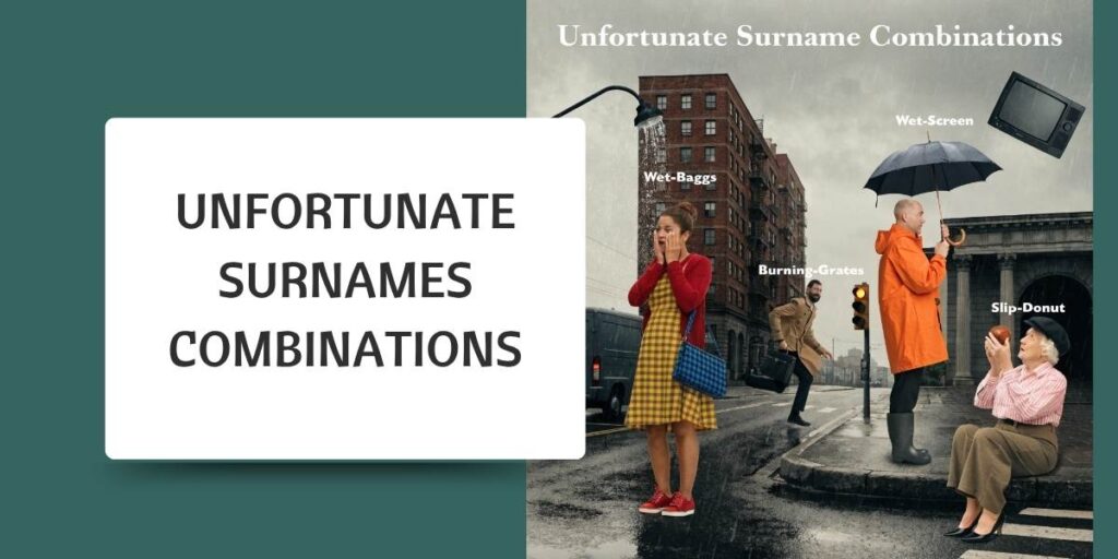 Unfortunate Surname Combinations