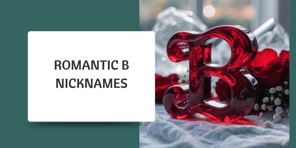 Romantic B Nicknames