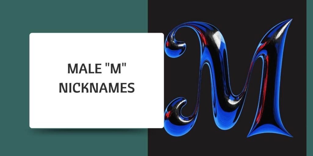 Male "M" Nicknames