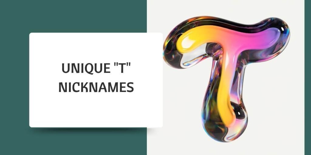 Unique "T" Nicknames