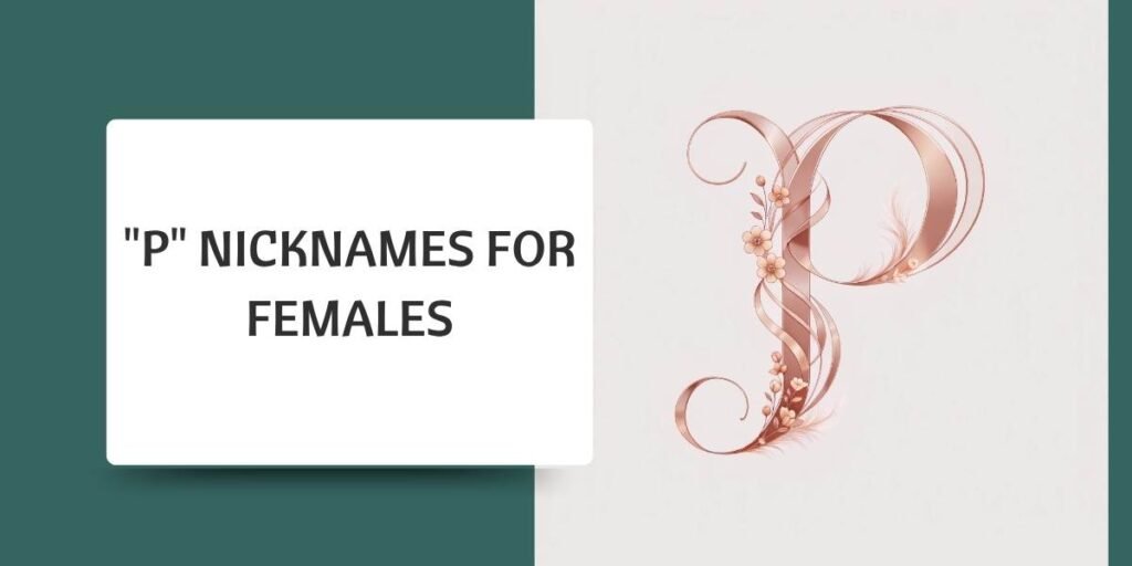 "P" Nicknames for Females