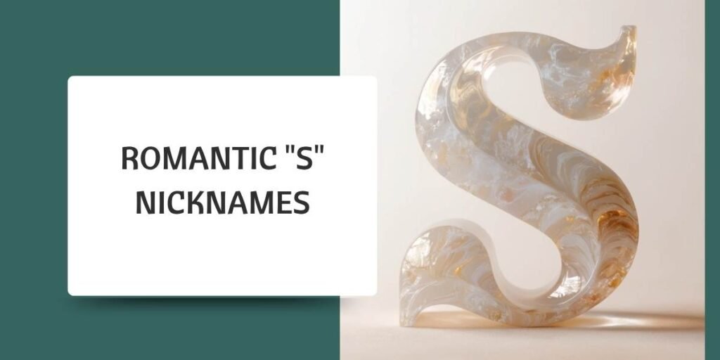 Romantic "S" Nicknames