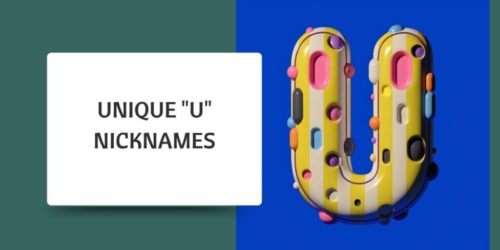 Unique "U" Nicknames