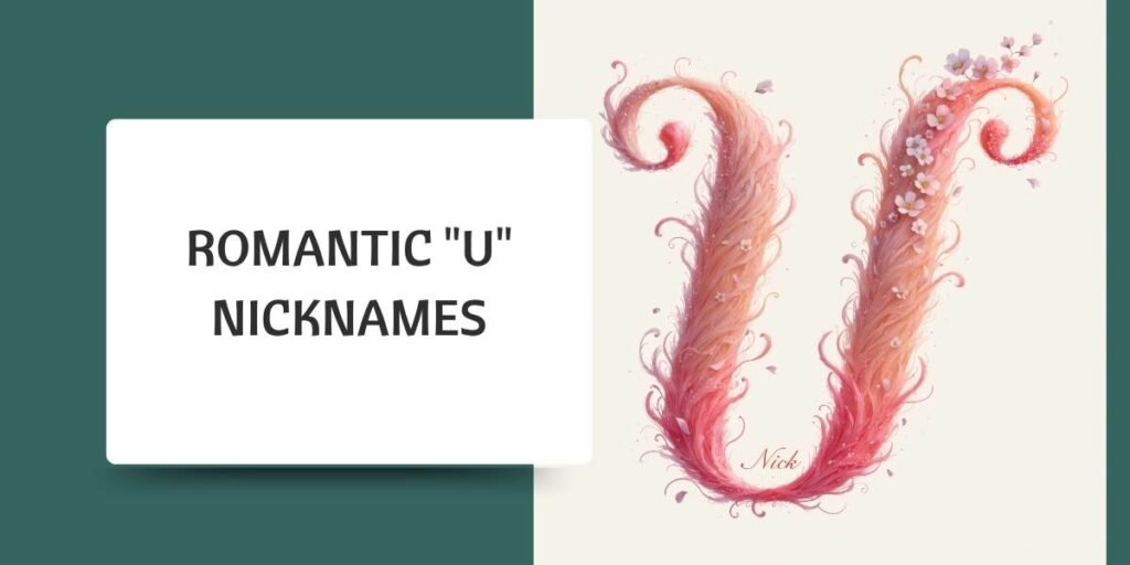 Romantic "U" Nicknames
