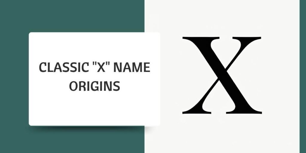 Classic "X" Name Origins