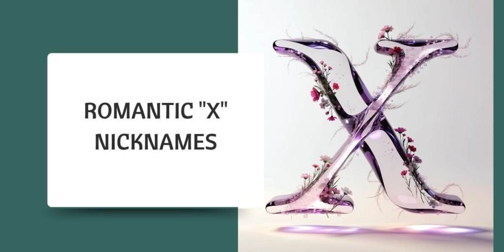 Romantic "X" Nicknames