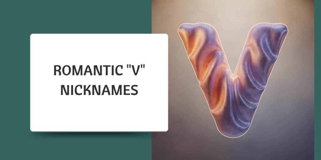 Romantic "V" Nicknames