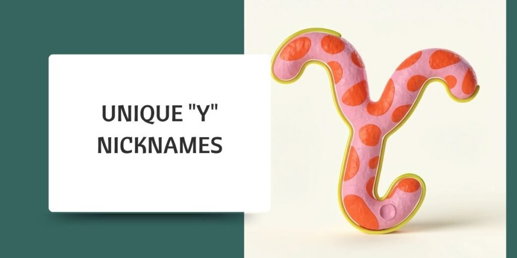 Unique "Y" Nicknames