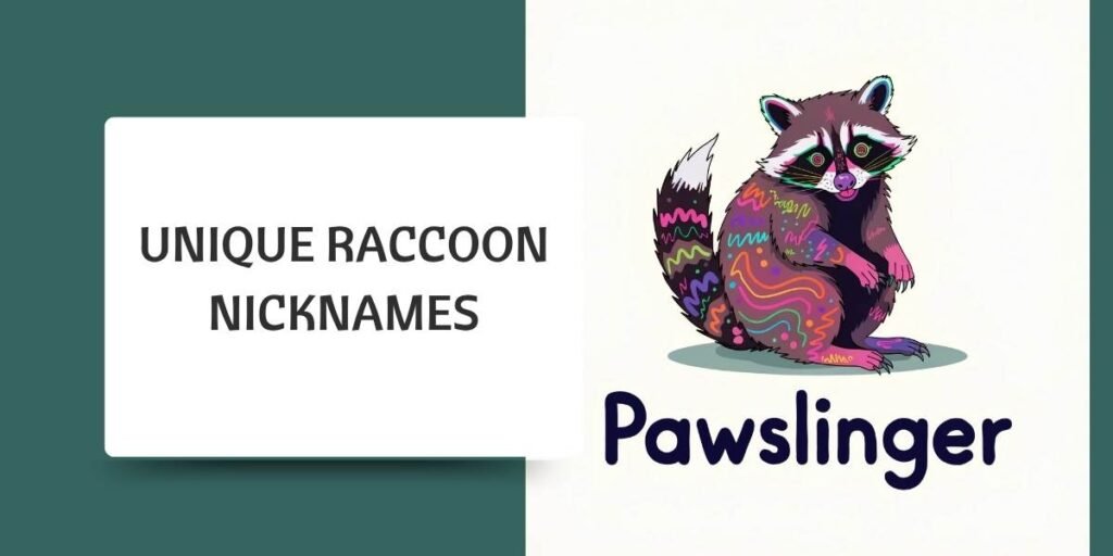 Unique Raccoon Nicknames
