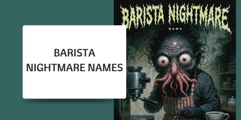 Barista Nightmare Names