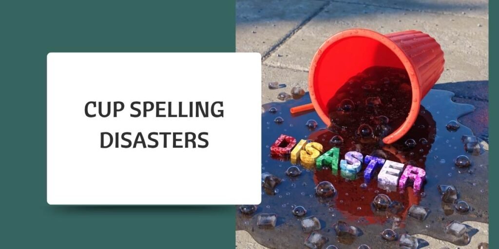 Cup Spelling Disasters
