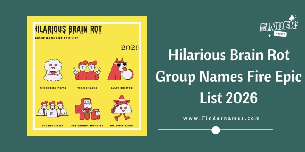 Hilarious Brain Rot Group Names Fire Epic List 2026